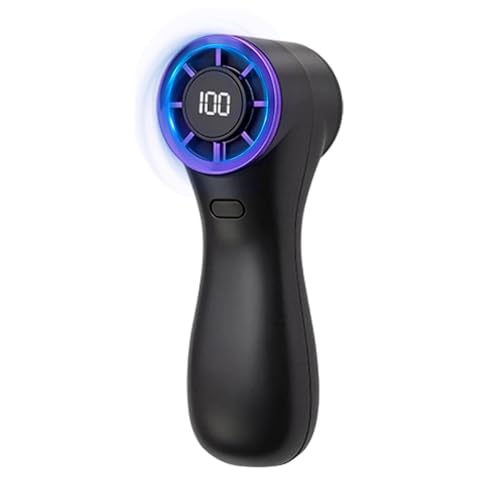 Mini ventilateur à main rechargeable et silencieux doté de 100 vitesses réglables