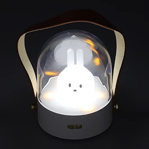 Lámpara de Mesa de Noche Portátil con Música y USB miniatura 6