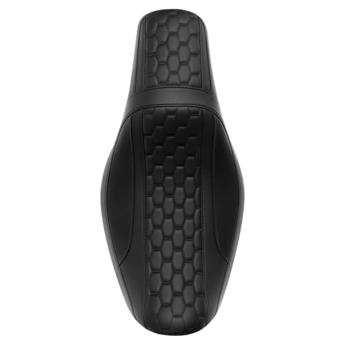 Coussin moto 2 places finition noire supérieure Dyna FXDWG - 3