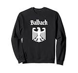 8.5 oz, Klassisch geschnitten Balbach Deutscher Nachname Familie Nachname Deutschland Sweatshirt