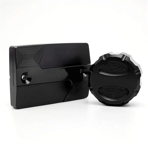 Tapa de depósito de frenos delantero y trasero negra para moto XSR700 y XSR900 de 2016 a 2022.