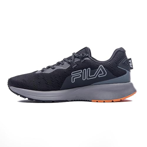Tenis Fila Ride Masculino,Preto/Cinza/Laranja,40