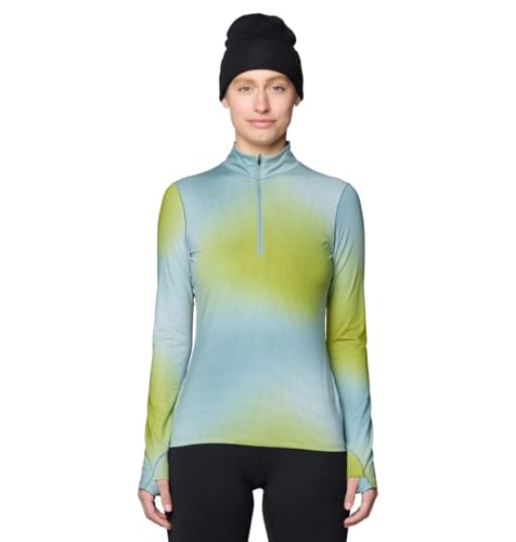 Demi-fermeture éclair Mountain Hardwear Butter Up pour femme en polaire légère