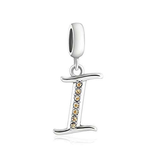 LSDesigns Unisex Niños Mujer plata de ley 925 plata de ley junquillo, topacio claro, topacio Cubic Zirconia