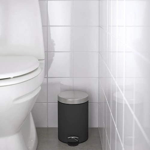IKEA EKOLN Waste Bin next to a toilet