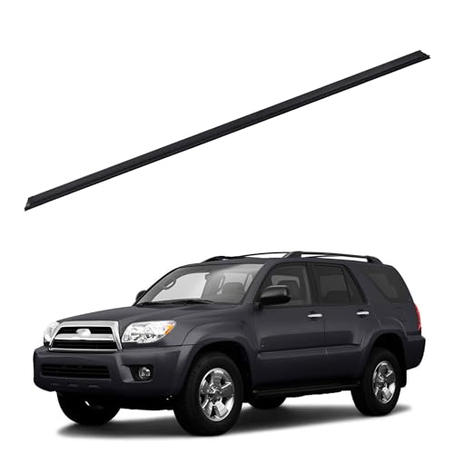 Image of Dasbecan Rear Tailgate Door Window Seal Compatible with 2003-2009 4Runner | Liftgate Window Weather Stripping Moulding Sweep Replace#68290-35031