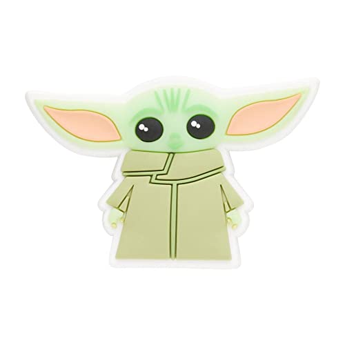 Image of Crocs unisex adult Jibbitz Disney | Jibbitz Shoe Charms, Baby Yoda, Small US