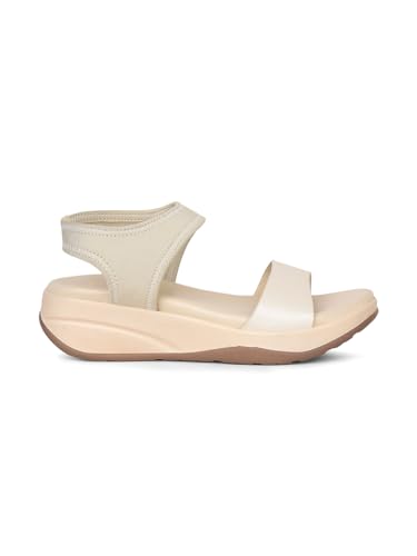 Image of Bata Women's Casual Sandal Sandal - Offwhite
