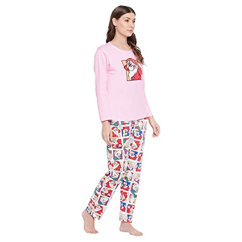 Image of CAMEY Women Full Sleeve Nightsuit