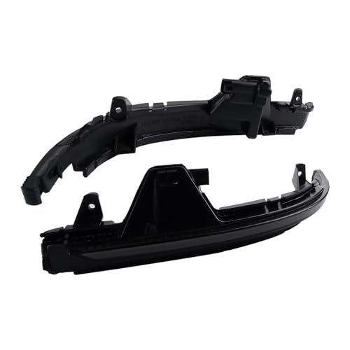 Piloto intermitente LED de retrovisor para Audi RS7 con acabado negro
