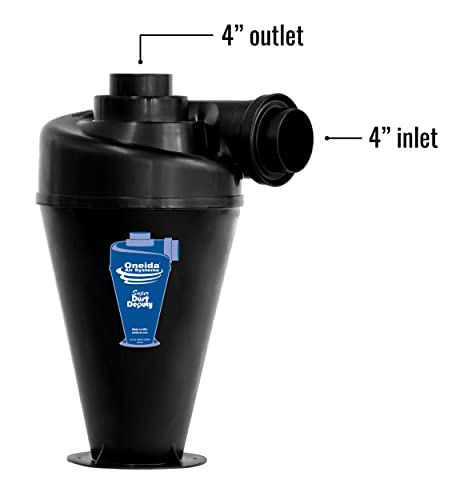 Oneida Air Systems スーパーダスト代理(4/5 DIY) サイクロンセパレーター 1-3HPシングルステージ集塵機用