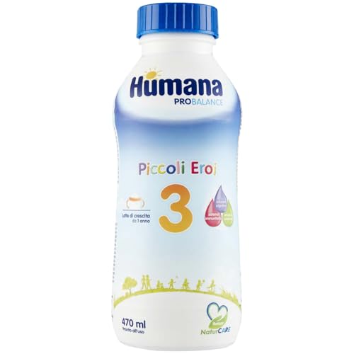 Humana 3 Probalance Liquido Latte di Crescita 12 Mesi+, 470ml