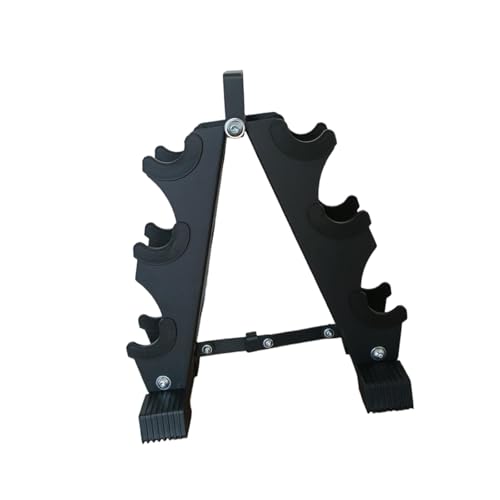 YIJU Dumbbell Rack Dumbbell Organizer Space Saving Sturdy Compact Hand Weight Rack for Fitness Strength Training