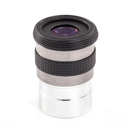 Ocular de telescopio de 1.25 pulgadas para solucionar imágenes oscuras y campos estrechos