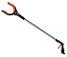RMS 32 Inch Extra Long Grabber Reacher - Rotating Gripper - Mobility Aid Reaching Assist Tool, Trash Picker, Litter Pick Up, Garden Nabber, Arm Extension - Ideal for Wheelchair and Disabled (Red)