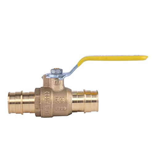 Hausen LeadFree 3/4inch Heavy Duty Brass Full Port PEX Ball Valve