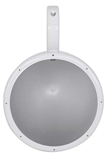 Pair Rockville 7.7" White Aluminum Wakeboard Tower Speaker Pod Enclosures (MAC80W)