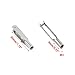 10PCS M3 Thread Self-Locking Metal Clevis Quick Link Steel Clevis for Fix Wing RC Airplane Helicopter Model Toy Replacement Parts