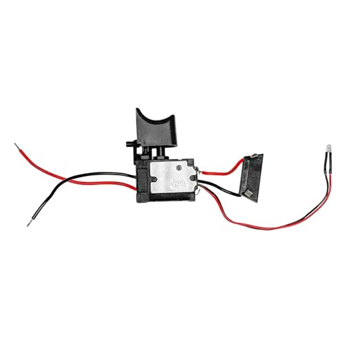 Perceuse 12V interrupteur gâchette lumineux bouton lithium pièce de rechange courant élevé