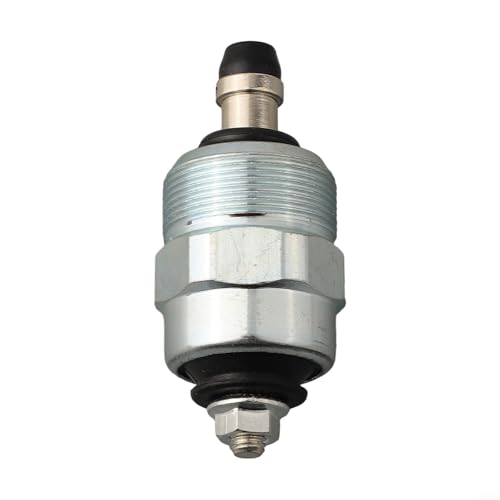 KDE6700T, KDE6700TA ve KDE6700 Motor için 12V 1A Jeneratör Yakıt Solenoid Valfı - 0.8 MPa Basınç, 58 x 26 mm, Endüstriyel Yedek Parça