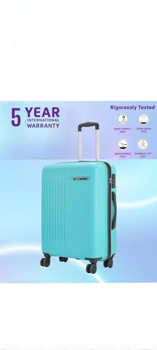 Image of Safari Lancer Large Size 28 Inch Trolley Bag for Travel with 5 Years Warranty - Sky Blue