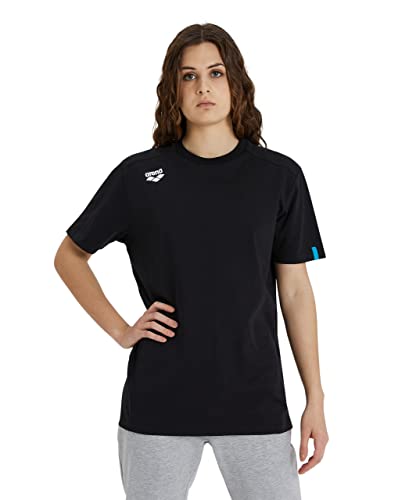 ARENA Team Unisex Panel Cotton T-Shirt Short Sleeve Crew Neck
