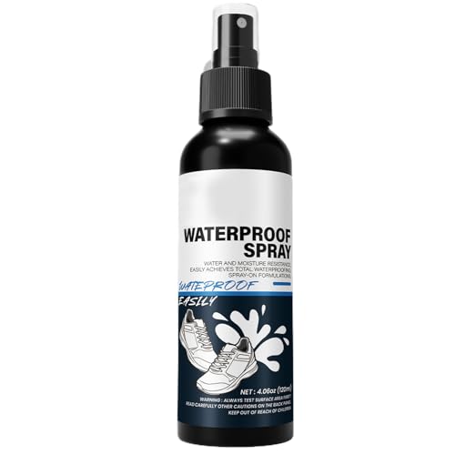 Spray impermeable para botas - Spray impermeable para zapatos 120ML Nano Protection Spray para zapatos Repele líquidos y manchas Protector en aerosol para zapatos deportivos Botas Zapatillas