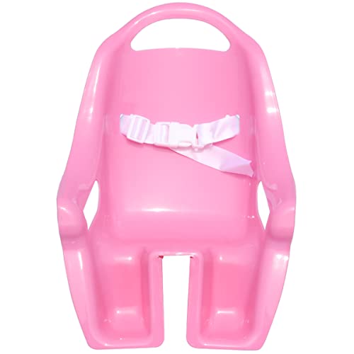 AVASTA Doll Bike Seat for Girls Bicycle with DIY Unicorn Decals, Baby Doll Bicycle Carrier, Kids Bike Accessories, Pink - Image 3