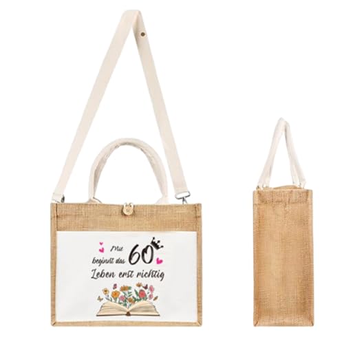 Cadeau 60e anniversaire femme : sac à main en coton chic pour maman