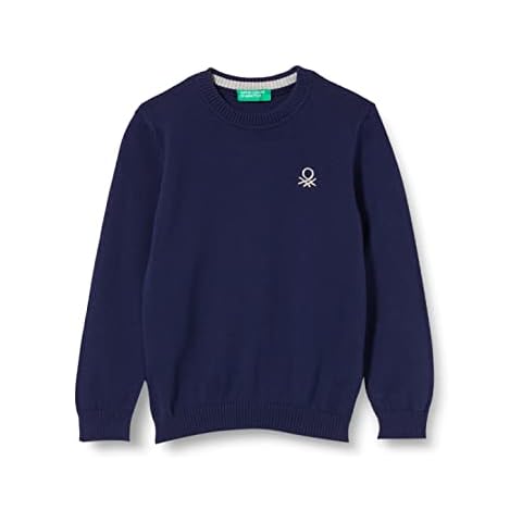 United Colors of Benetton Blue Jersey Sweater Cover