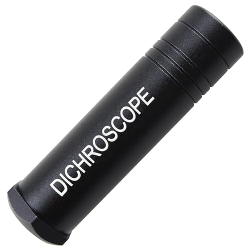Dichroscope pierres précieuses calcite de 15 mm pour tests gemmologiques