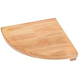 Étagère murale d'angle : cette étagère murale apportera une touche simple et élégante à votre cuisine, chambre, salle de bain, bureau, etc