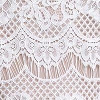 Jessica Howard Womens Sleeveless Boat Neck Lace Shift Mini Dress - Image 4