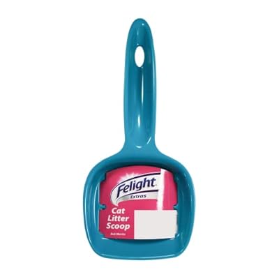 Felight | Cat Litter Scoop, Sturdy and Easy to Clean | Suitable for all Cat Litter Types | Made in the UK (Assorted Colours)