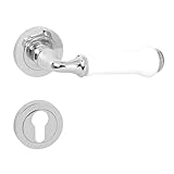 Les poignées de porte universelles LUDWIK DOMINO conviennent à tous les types de portes. Ils sont adaptés pour les cadres droitiers et gauchers. Ils peuvent également être utilisés comme décoration de porte et d'intérieur. Grâce à leur couleur blanche, ils s'intègrent parfaitement dans n'importe quel décor de couleur. Les poignées de porte Ludwik sont une combinaison de fonctionnalité, de design unique et de style intemporel.