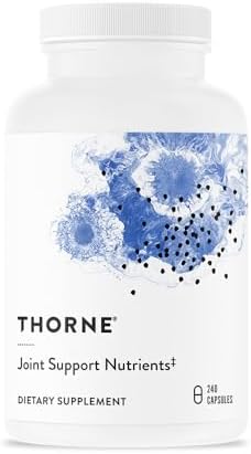 THORNE Joint Support Nutrients – Glucosamine and MSM with Curcumin, Bromelain, and Boswellia for Joint Support* – 240 Capsules