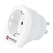 SKROSS Adapter Country Europe to USA: adapter podróżny do podróży z Europy do krajów, które wykorzystują amerykański standard