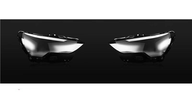 Coque de lentille de phare Audi Q3 2020 optique avant abat-jour transparent en verre