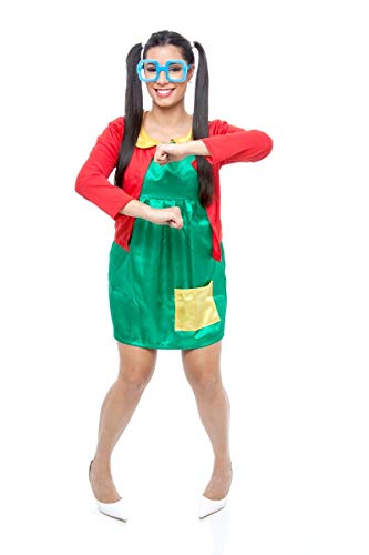 Vestido Fantasia Chiquinha Adulto Turma do Chaves (G)