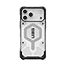 URBAN ARMOR GEAR UAG Designed for iPhone 17 Pro Max Case Pathfinder Clear - Compatible with MagSafe Military Grade Protective Cover, Ice/Silver