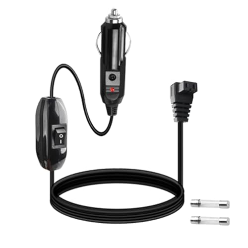 Cable de alimentación para refrigerador de coche - 12V / 24V Adaptador de alimentación para enchufe de refrigerador de coche | Cable de alimentación para gl