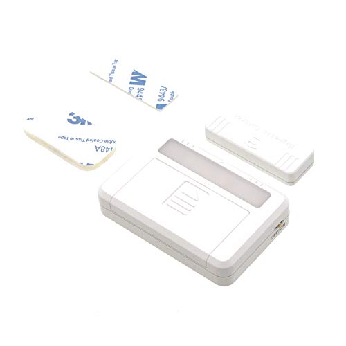 【扉を開くと点灯 閉じれば消灯】扉開閉センサースイッチLEDライト 単4電池x2本使用