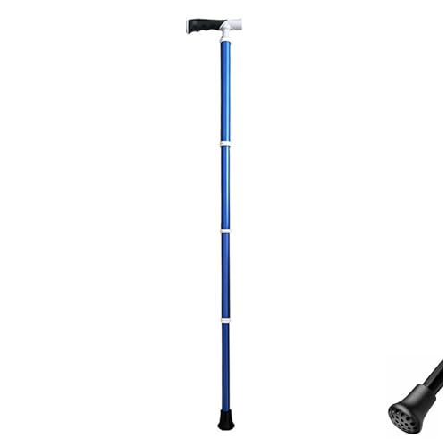 Trekking Poles for Hiking Collapsible Lightweight Foldable Retractable Walking Cane for Men Women Seniors Walking Stick with Adjustable Heights for Camping