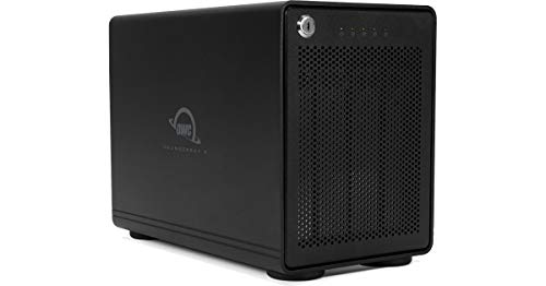 OWC 0 GB ThunderBay 4 RAID Ready (JBOD) 4-Drive HDD Storage Solution with Dual Thunderbolt 3 Ports