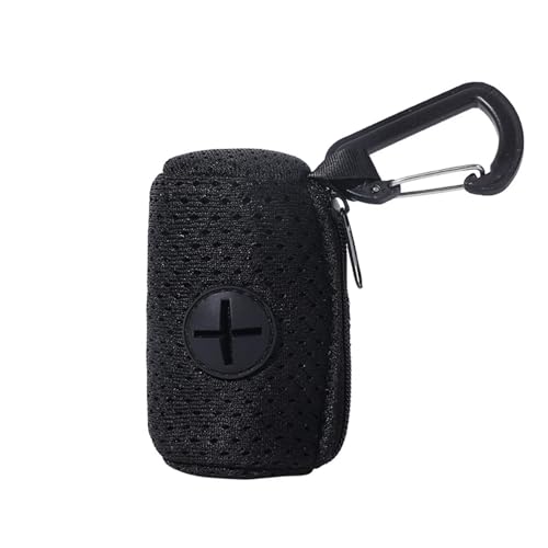 Image of Black Dog Poop Pickup Bag Dispenser Convenient Pet Waste Bag Dispenser for Dog Pooper Pet Outdoor Walking Poop Bag Holder for Outdoor Activity，Pooper Scoopers