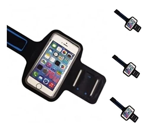 Kit C/ 2 Braçadeira Capa Para Celular Corrida Exercício Academia