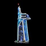 LED Light Kit for Lego-76269, Compatible with Avengers Tower Building Blocks Model, NOT Included The Model Set