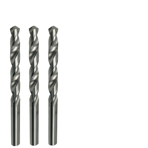 4mm-5.9mmx80mm Spiral Flute Twist Drill Bit 3Pcs(Size:4.6mm 3pc)