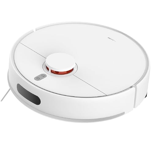 XIAOMI Saugroboter S40C mit Lasernavigation LDS, 5000Pa Staubsaugerroboter und Bodenwischer, integriert zum Kehren, Saugen, Waschen und Wischen, Vacuum steuerbar über App und Stimme