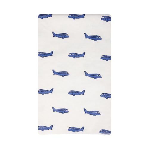 Image of Hudson Baby Infant Boys Cotton Flannel Burp Cloths 12-Pack Bundle, Born To Fly, One Size